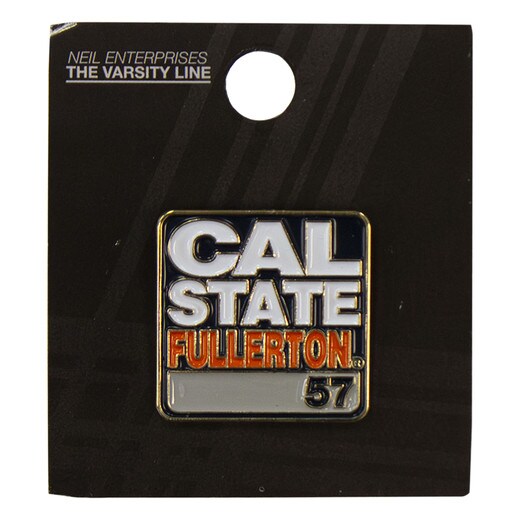 Cal State Fullerton 57 Lapel Pin